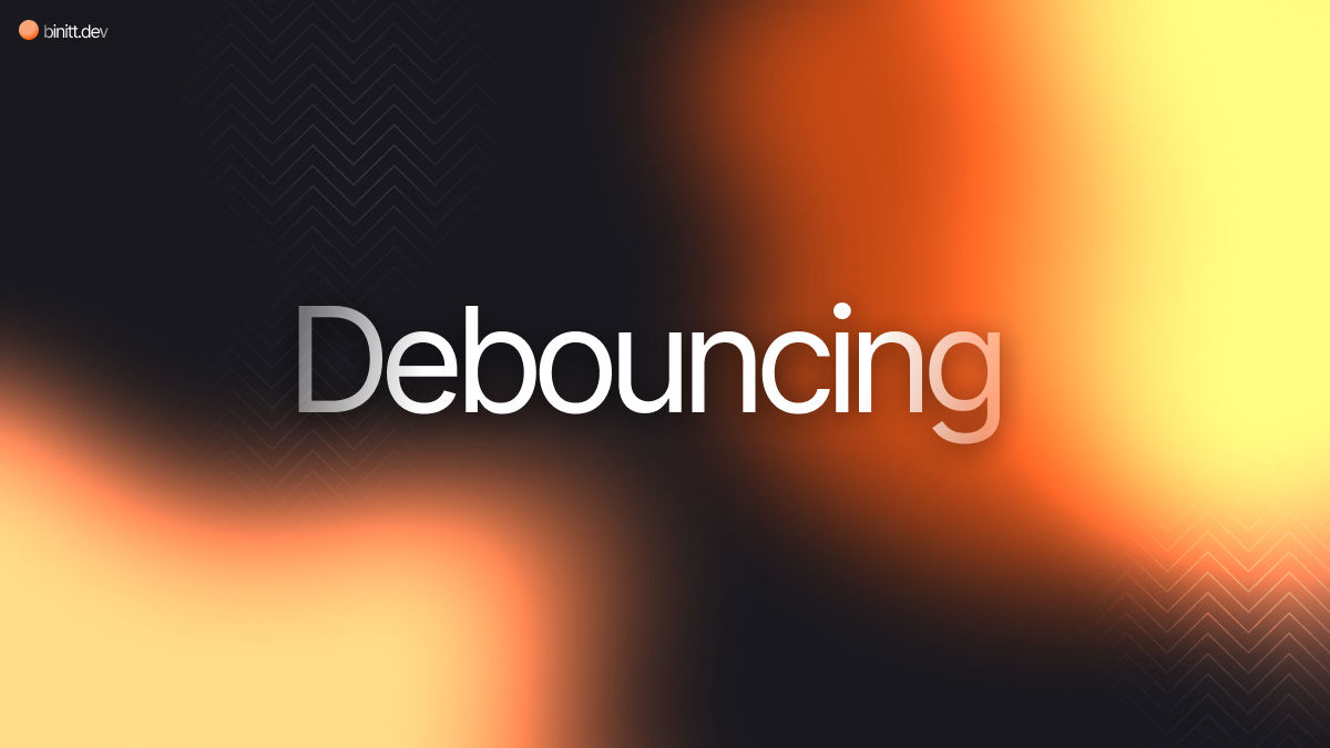 The Mechanics of Debouncing | Binit